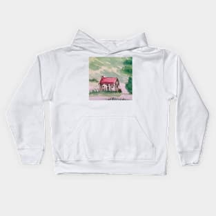 Arrowtown cottage Kids Hoodie